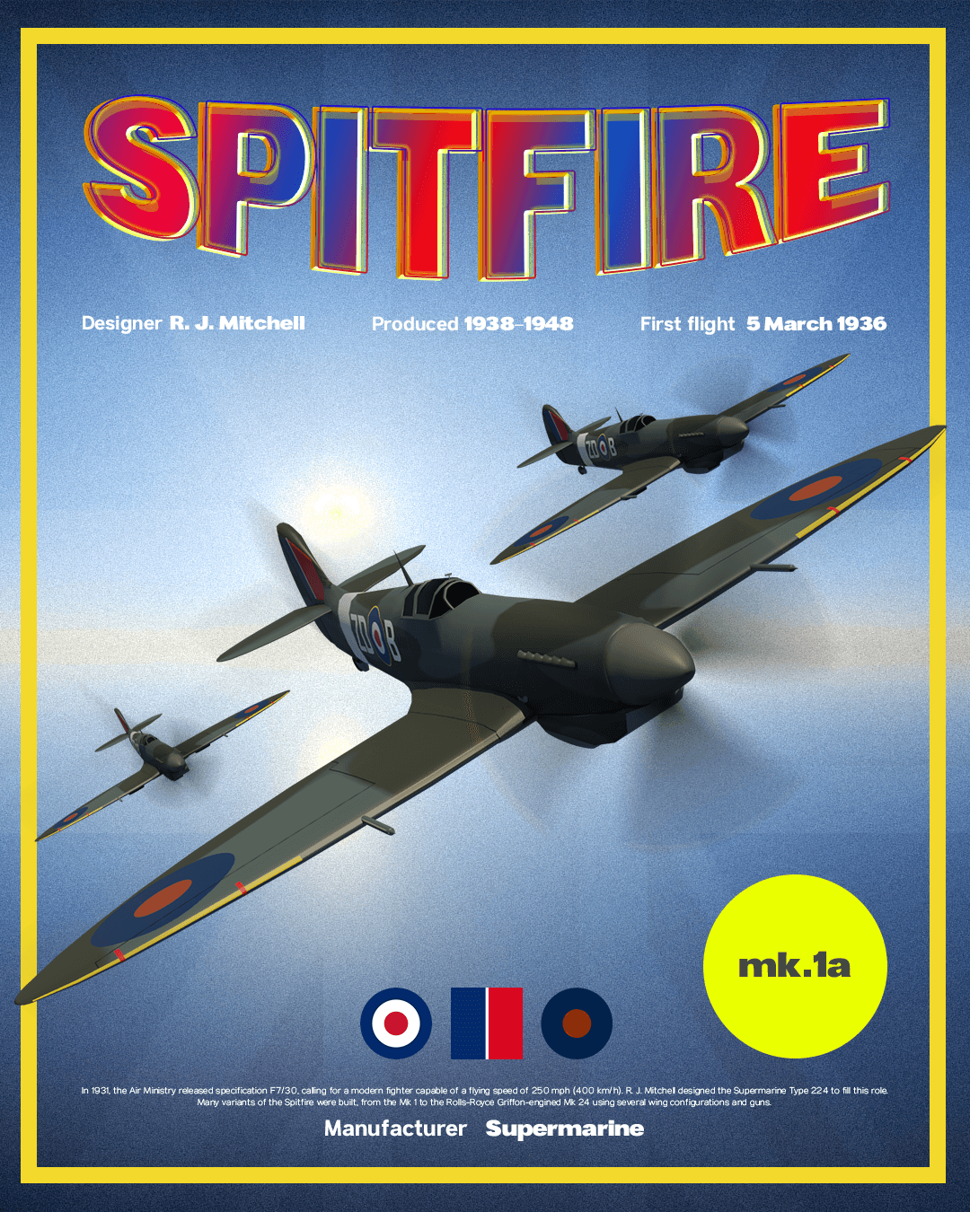 Spitfire Poster Art