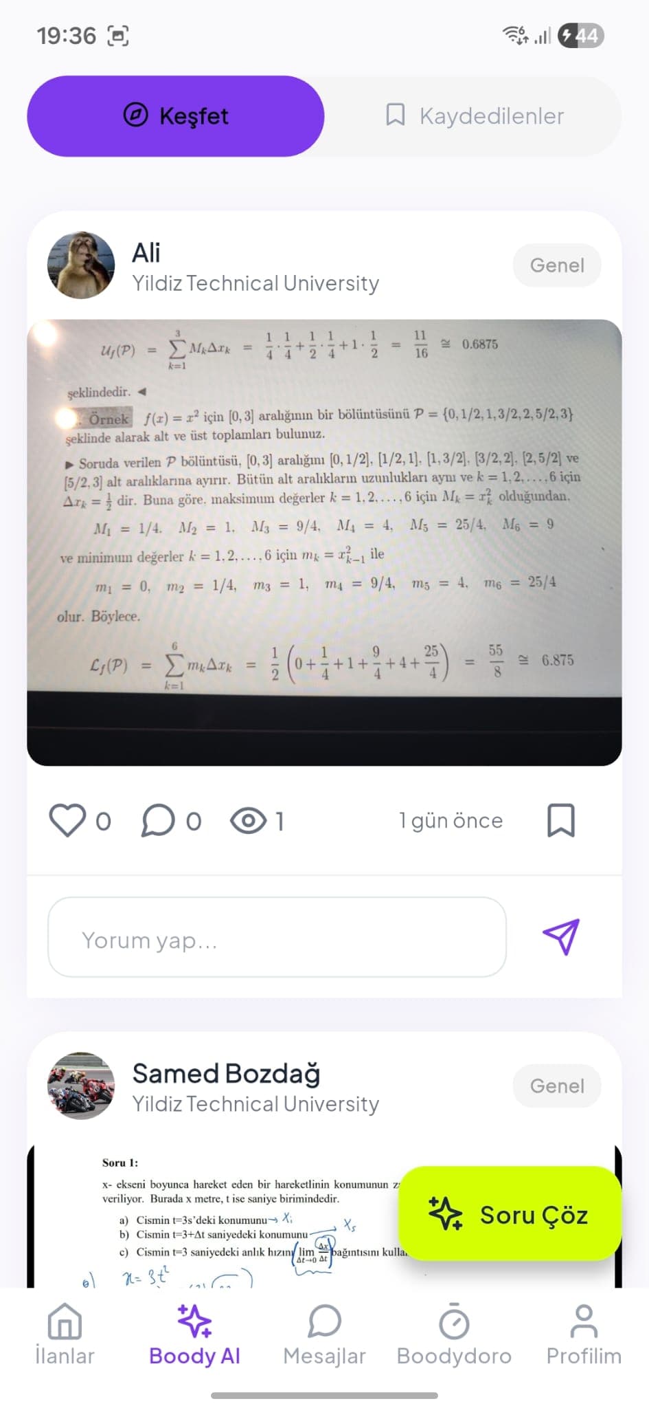 Boody App Hoşgeldiniz